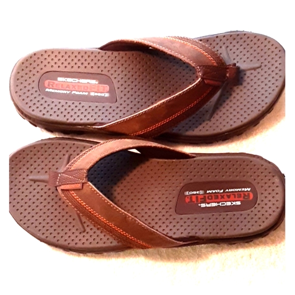 sketchers mens sliders